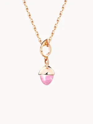 Pendant MIKADO Flamenco Tourmaline rose rose Tourmaline