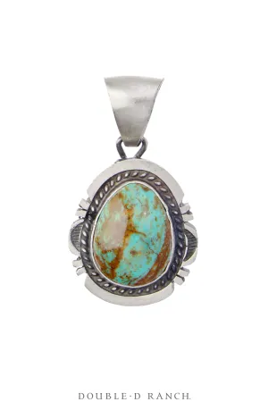 Pendant, Novelty, Turquoise, Hallmark, Contemporary, 1129