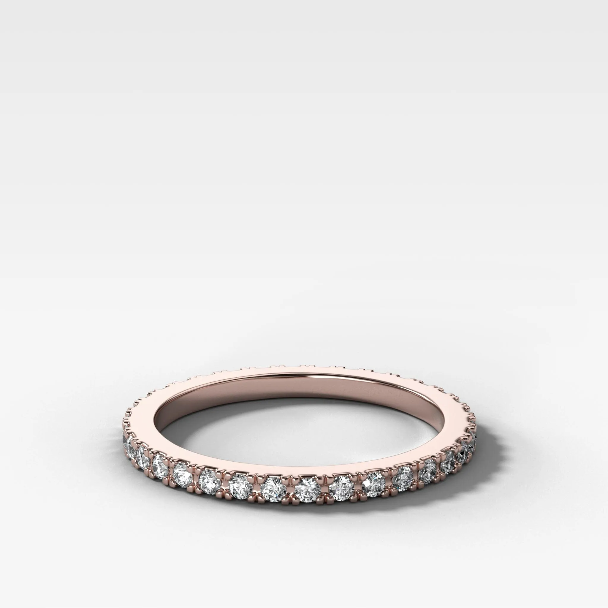 Petite Classic Pavé Diamond Eternity Band