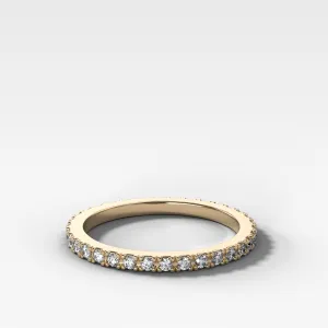 Petite Classic Pavé Diamond Eternity Band