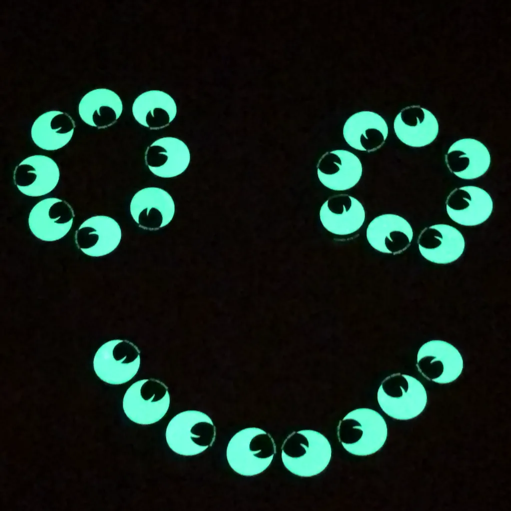 Pin Set: Glow in the Dark