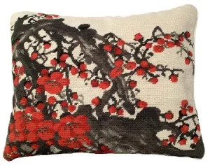 Plum Blossom Decorative Pillow NCU-343C