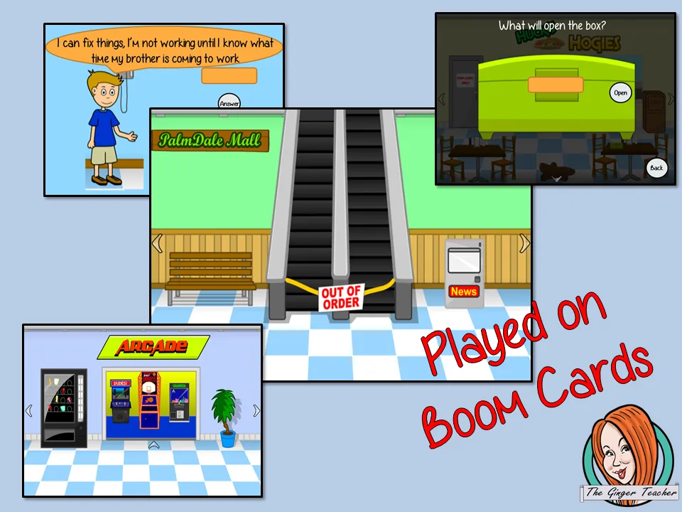 Pollution Escape Room Boom Cards