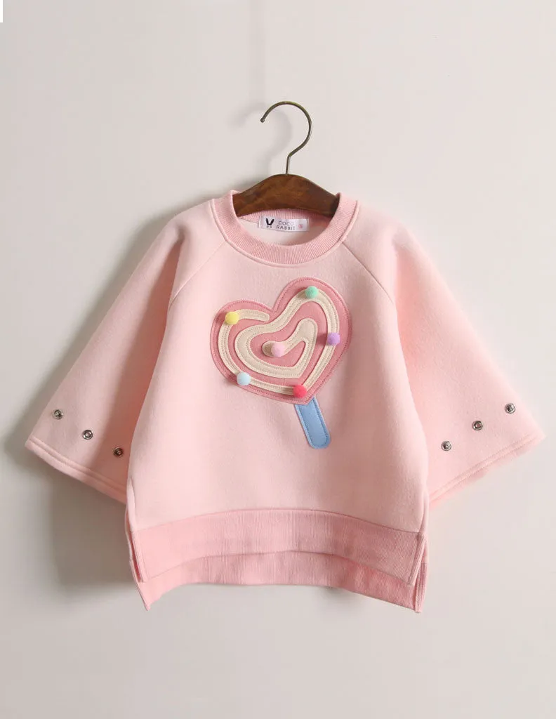 Pom-Pom Lollipop Jumper Pink
