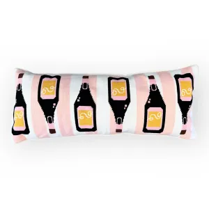 Pop the Bubbly Needle Point Pillow