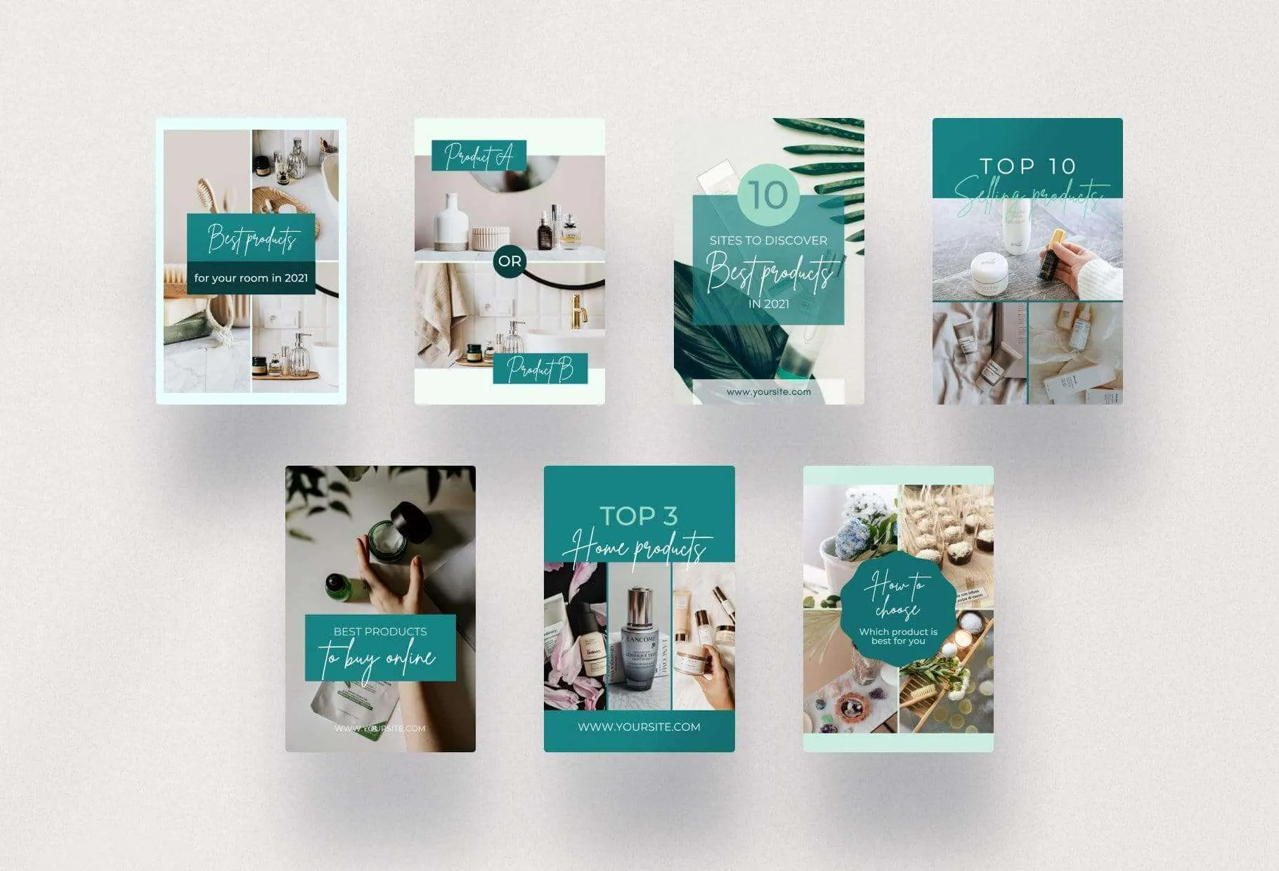 Product Based Pinterest Template