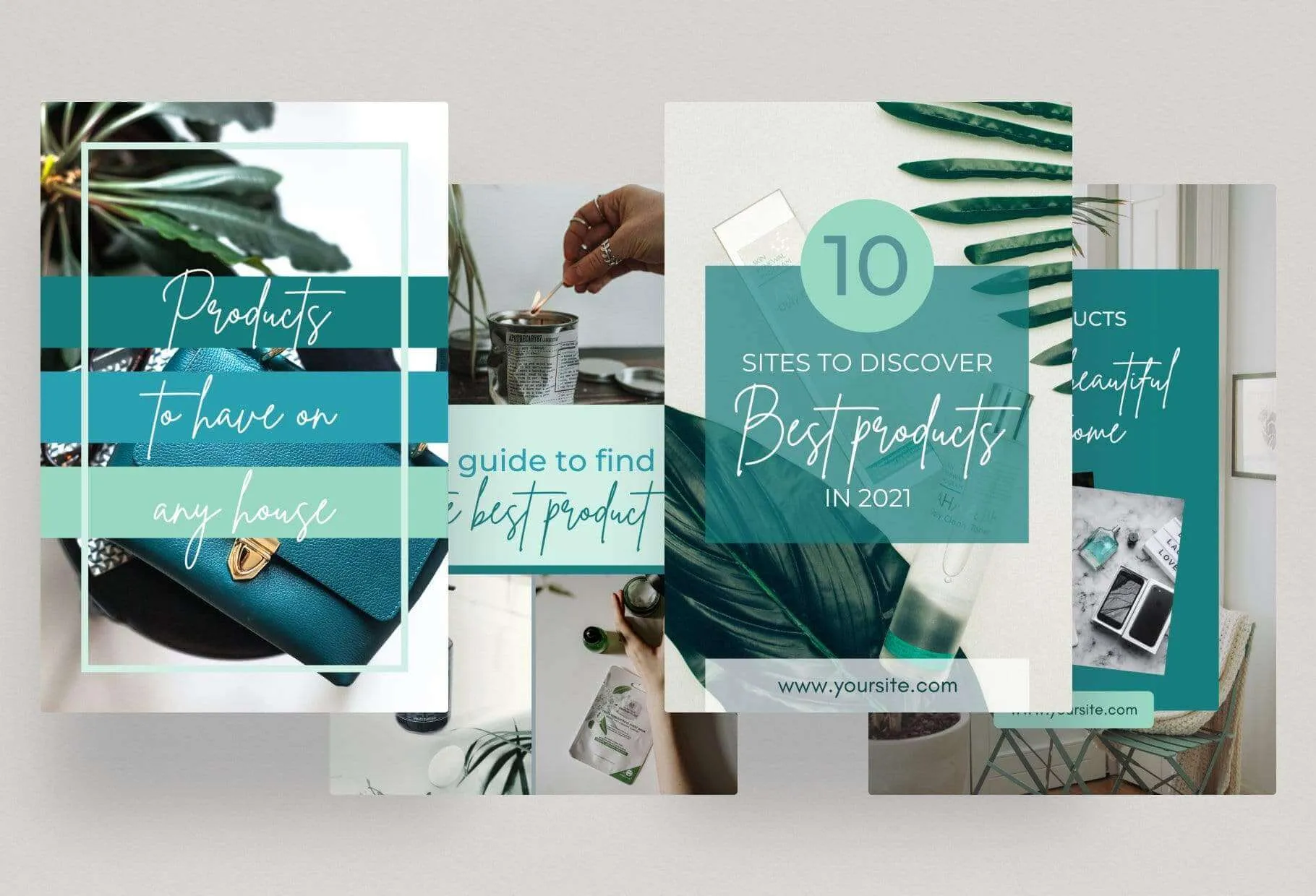 Product Based Pinterest Template