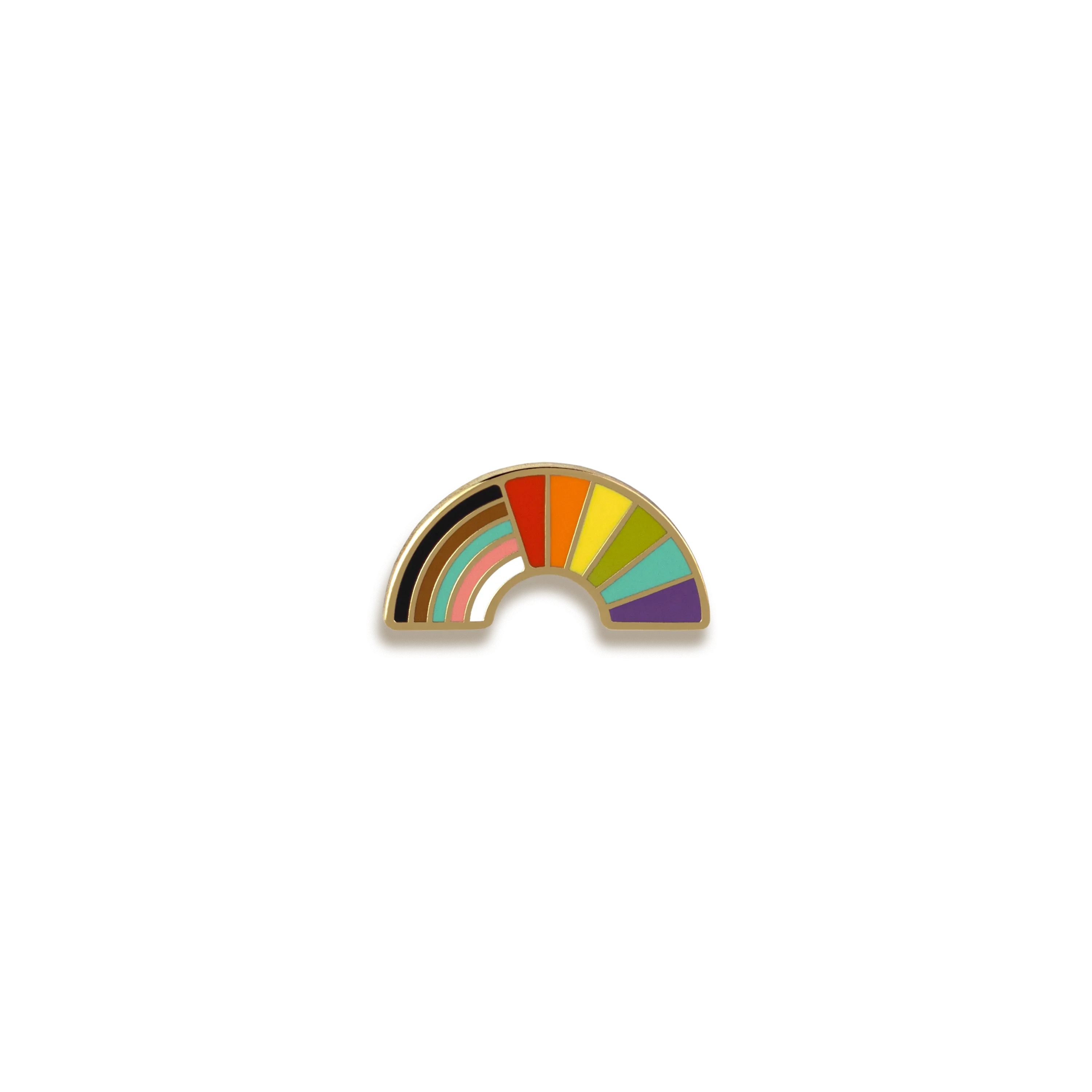 Progress Pride Enamel Pin by Pinultimate