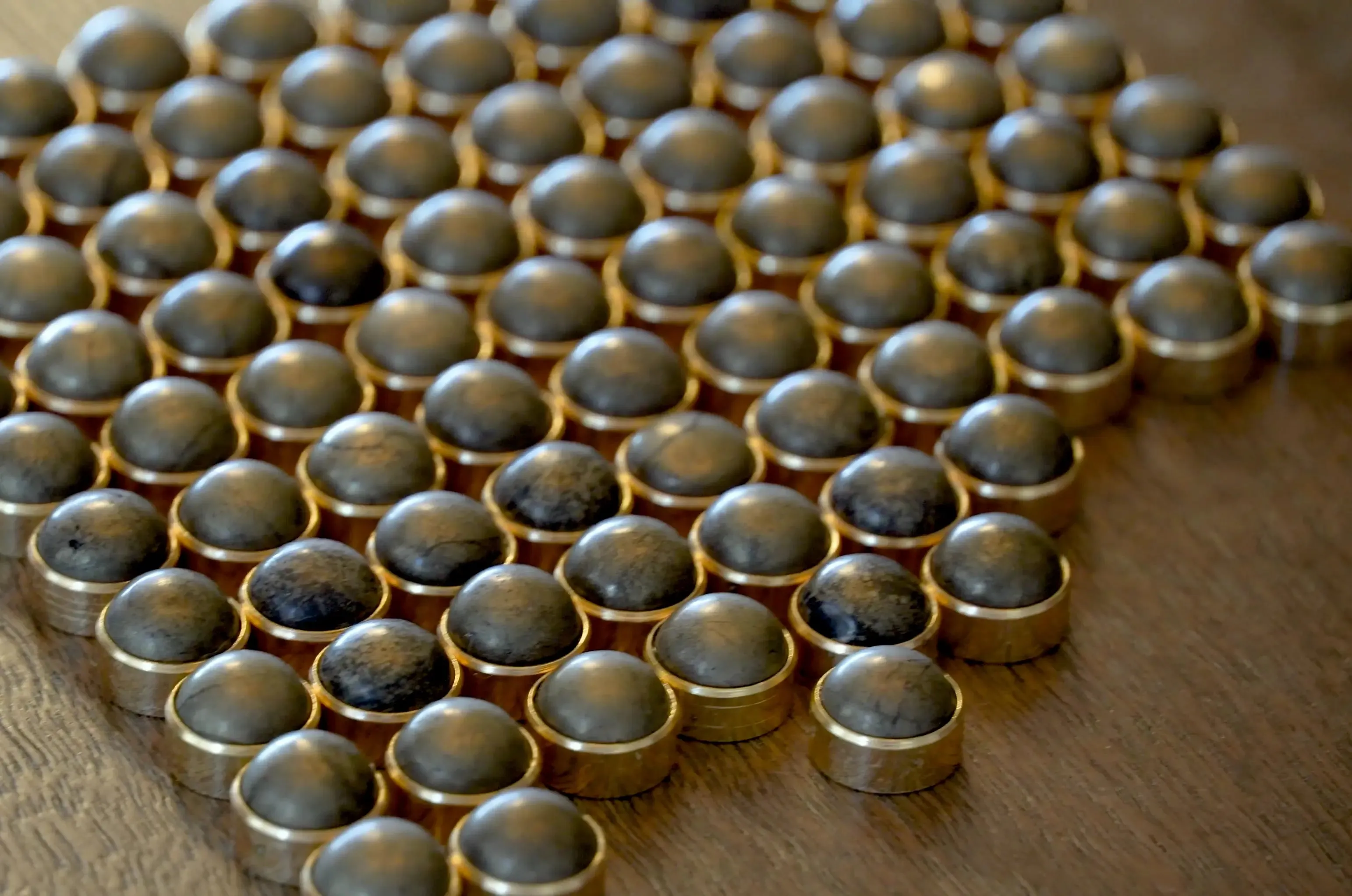 Pyrite Natural Stone Upholstery Nail