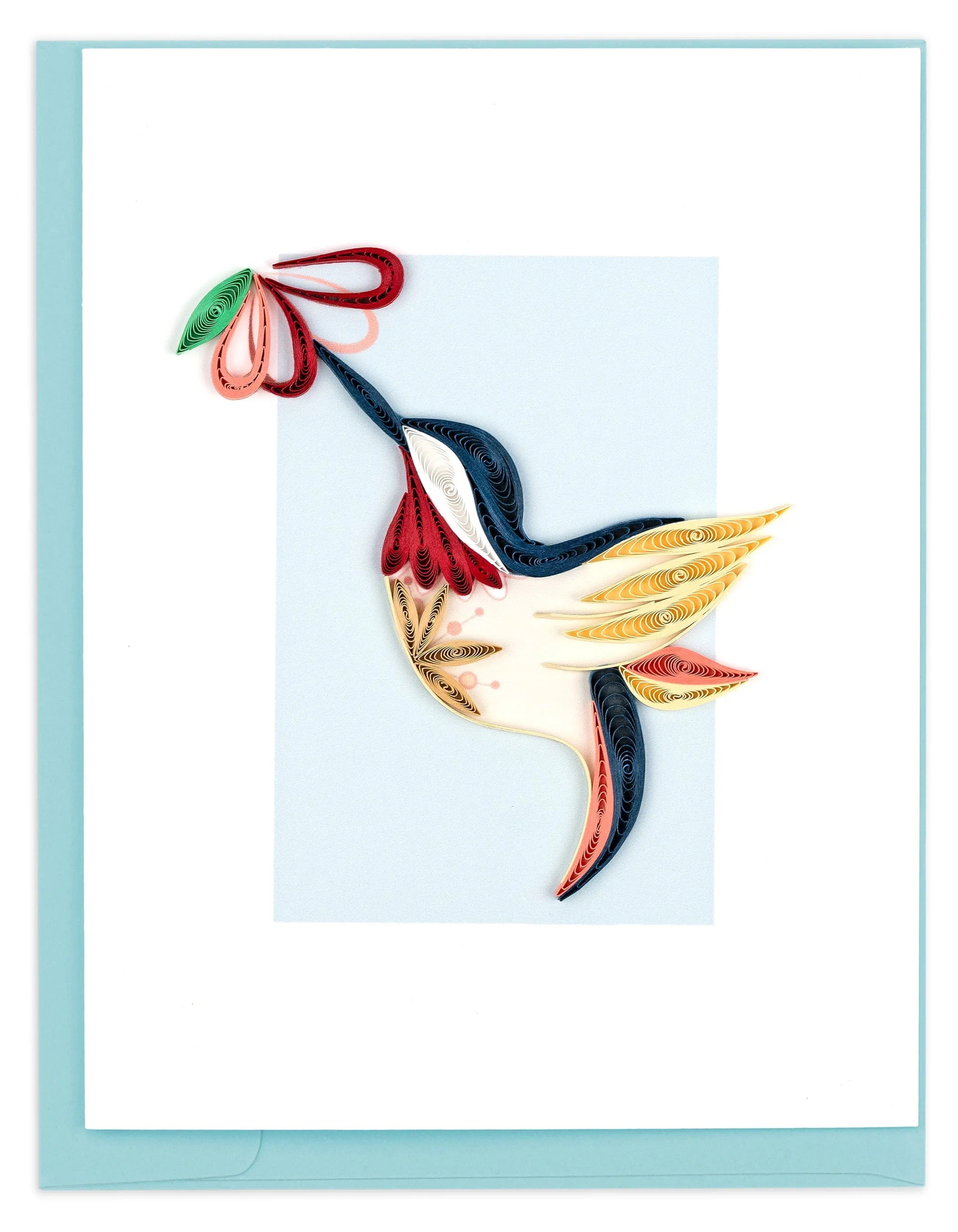 Quilled Decorative Birds Note Card Box Set