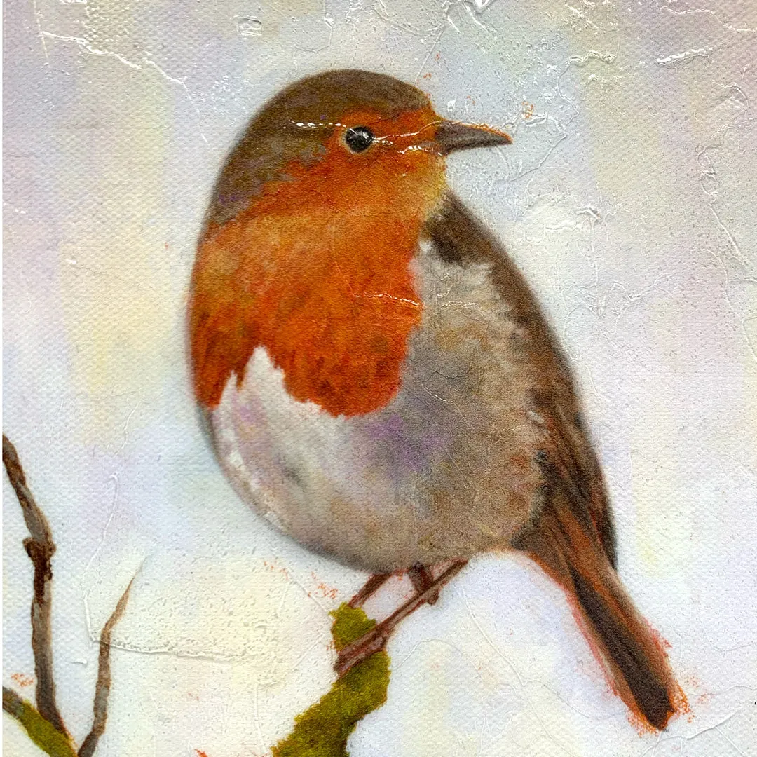 "Voyager" Embellished Canvas Print