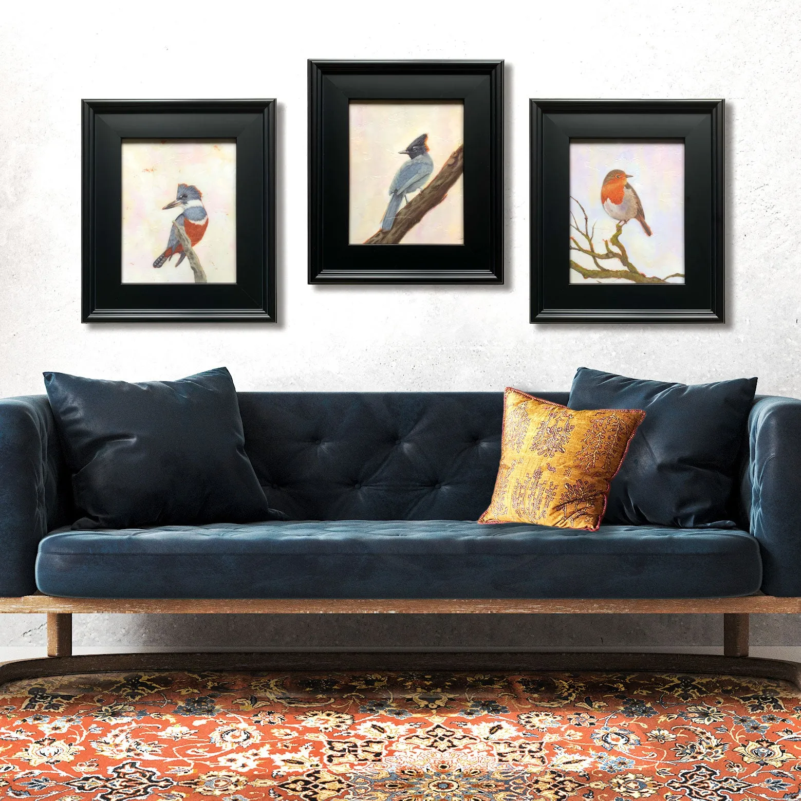 "Voyager" Embellished Canvas Print
