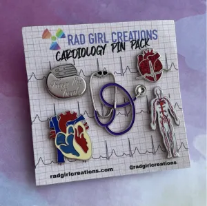 Rad Girl Creations -  Cardiology Pin Pack