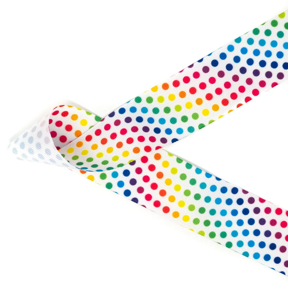 Rainbow Ombre Dots
