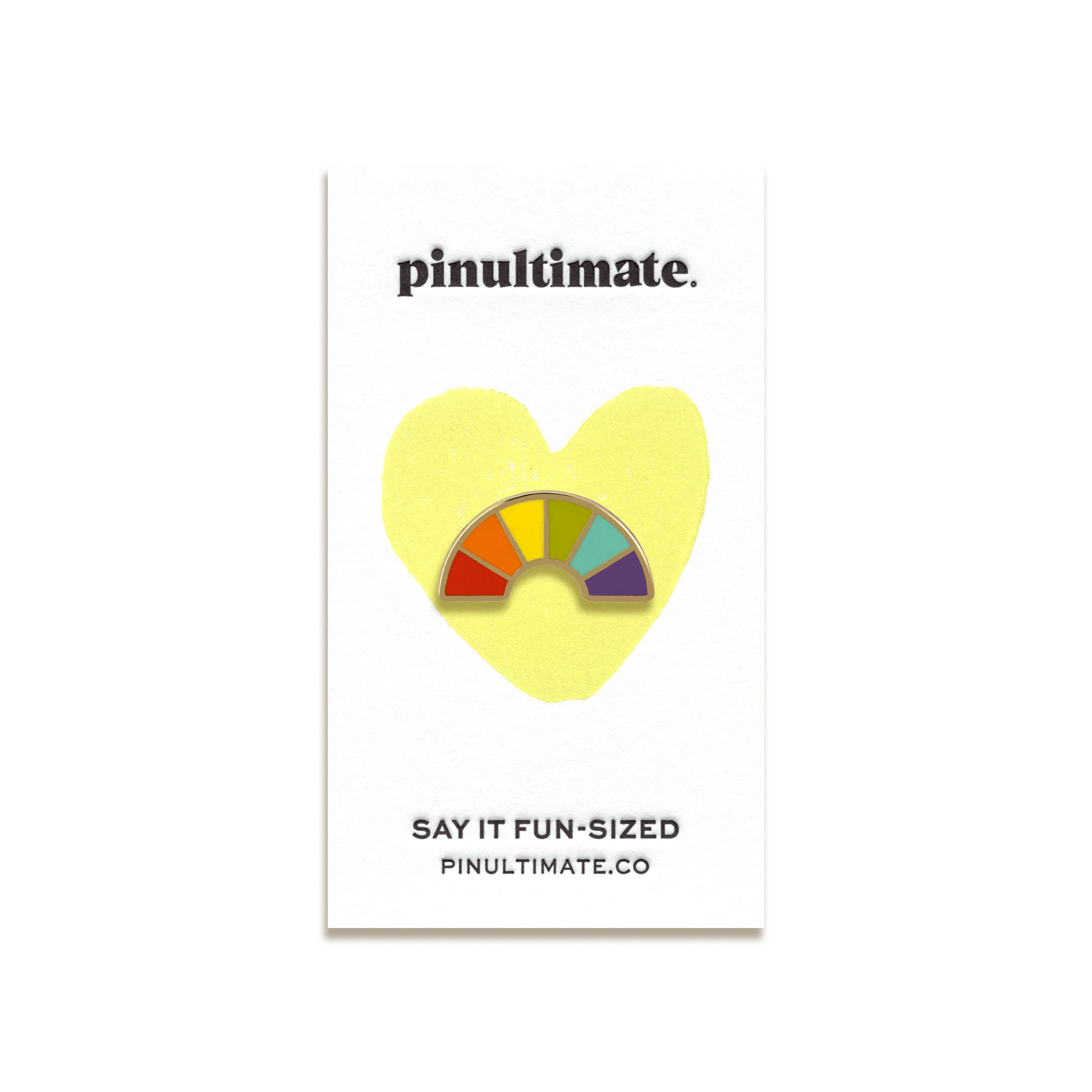 Rainbow Pride Enamel Pin by Pinultimate