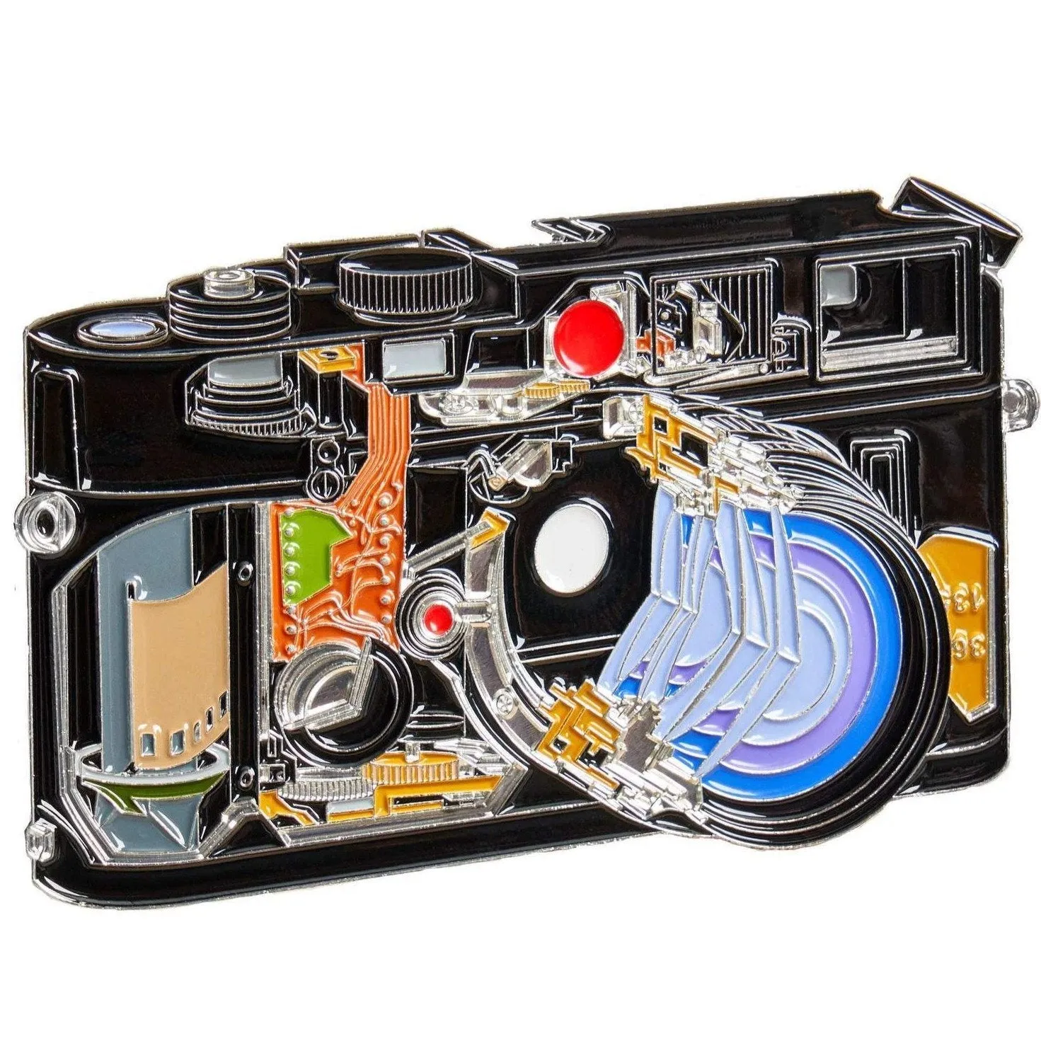 Rangefinder Cross-Section - Enamel Pin