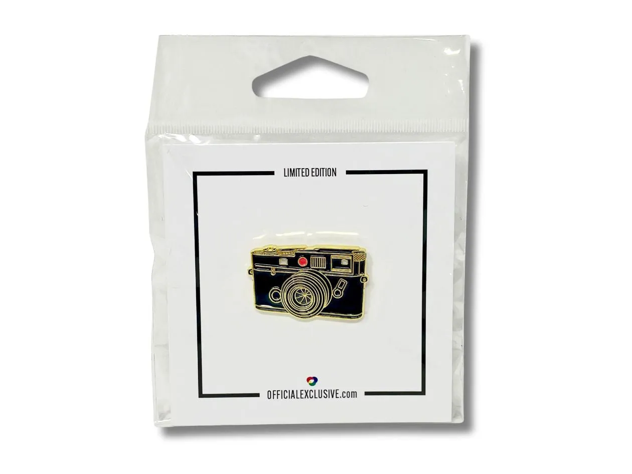 Rangefinder Film Camera - Enamel Pin
