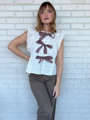 Rare Moment Ruffle Sleeve Top