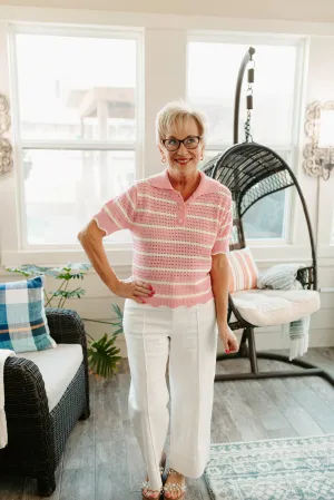 Ready To Go Stripe Top