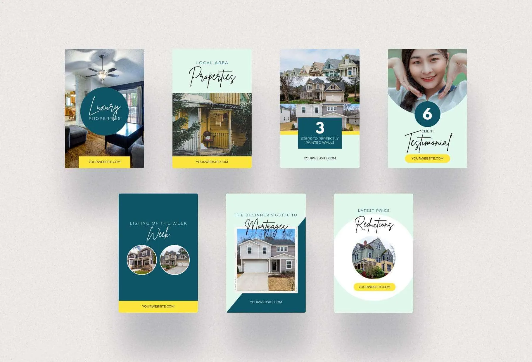 Real Estate Pinterest Template