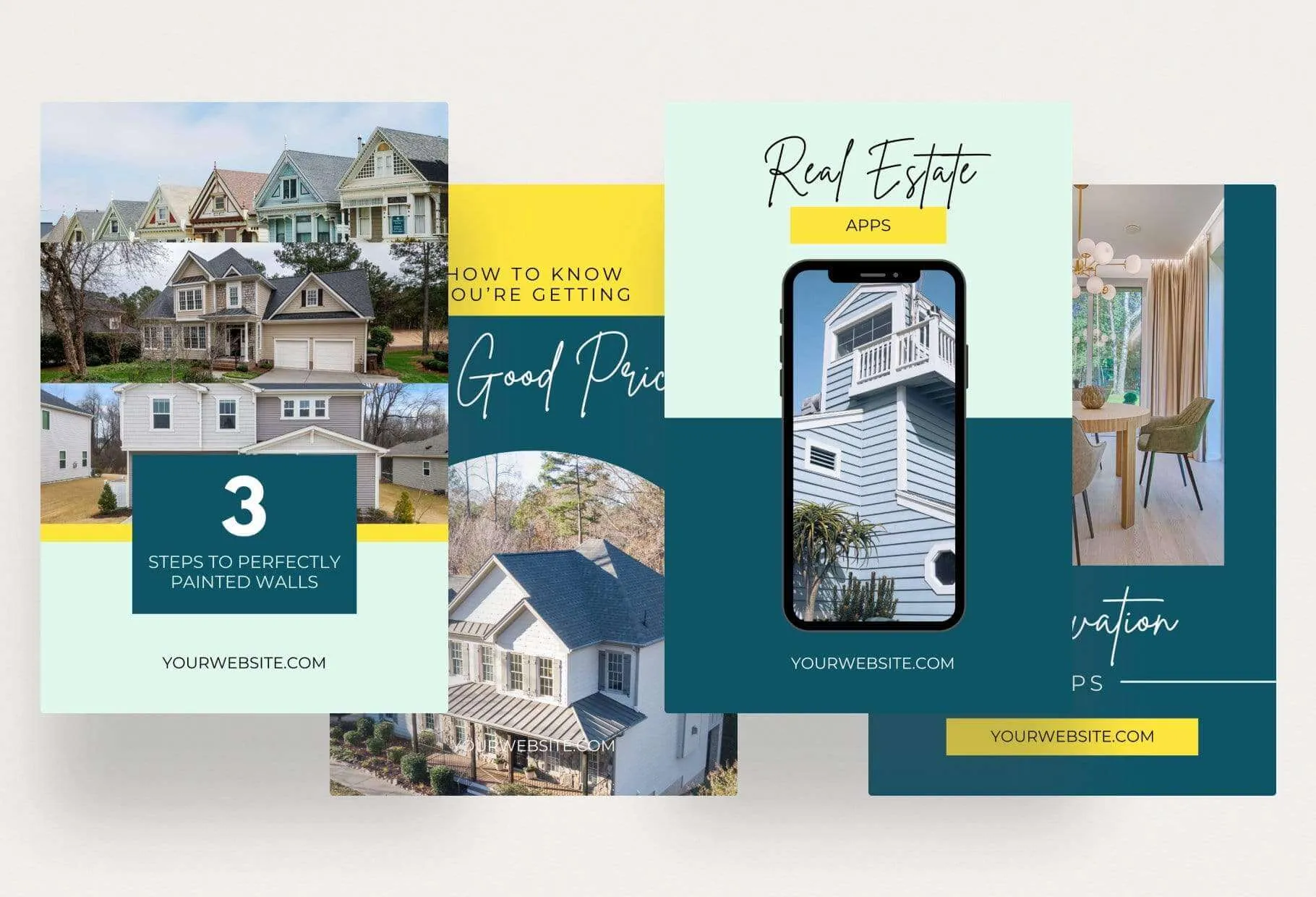 Real Estate Pinterest Template