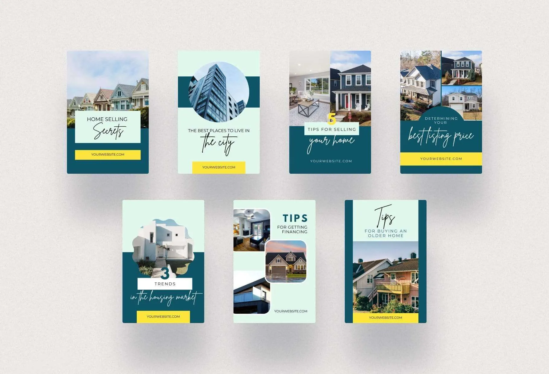 Real Estate Pinterest Template