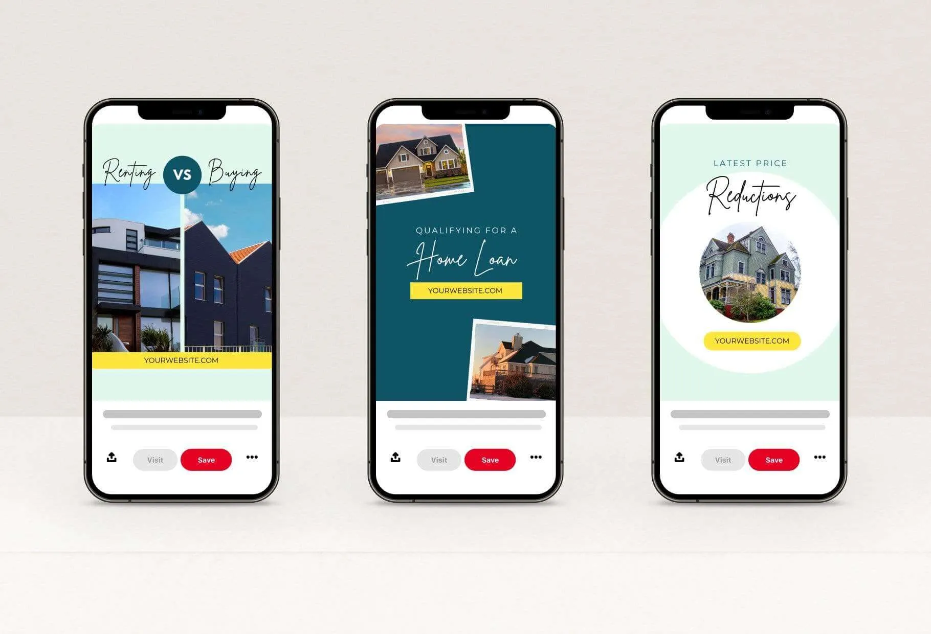 Real Estate Pinterest Template