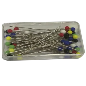 Rectangle Tub Glass Headed Pins