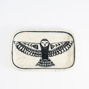 Rectangular Owl Dish