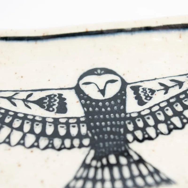 Rectangular Owl Dish