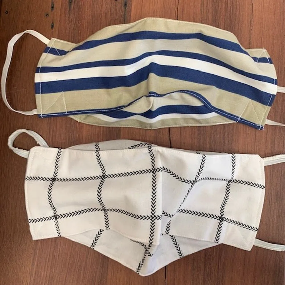 Reusable Face Mask - Handmade and Triple Layered
