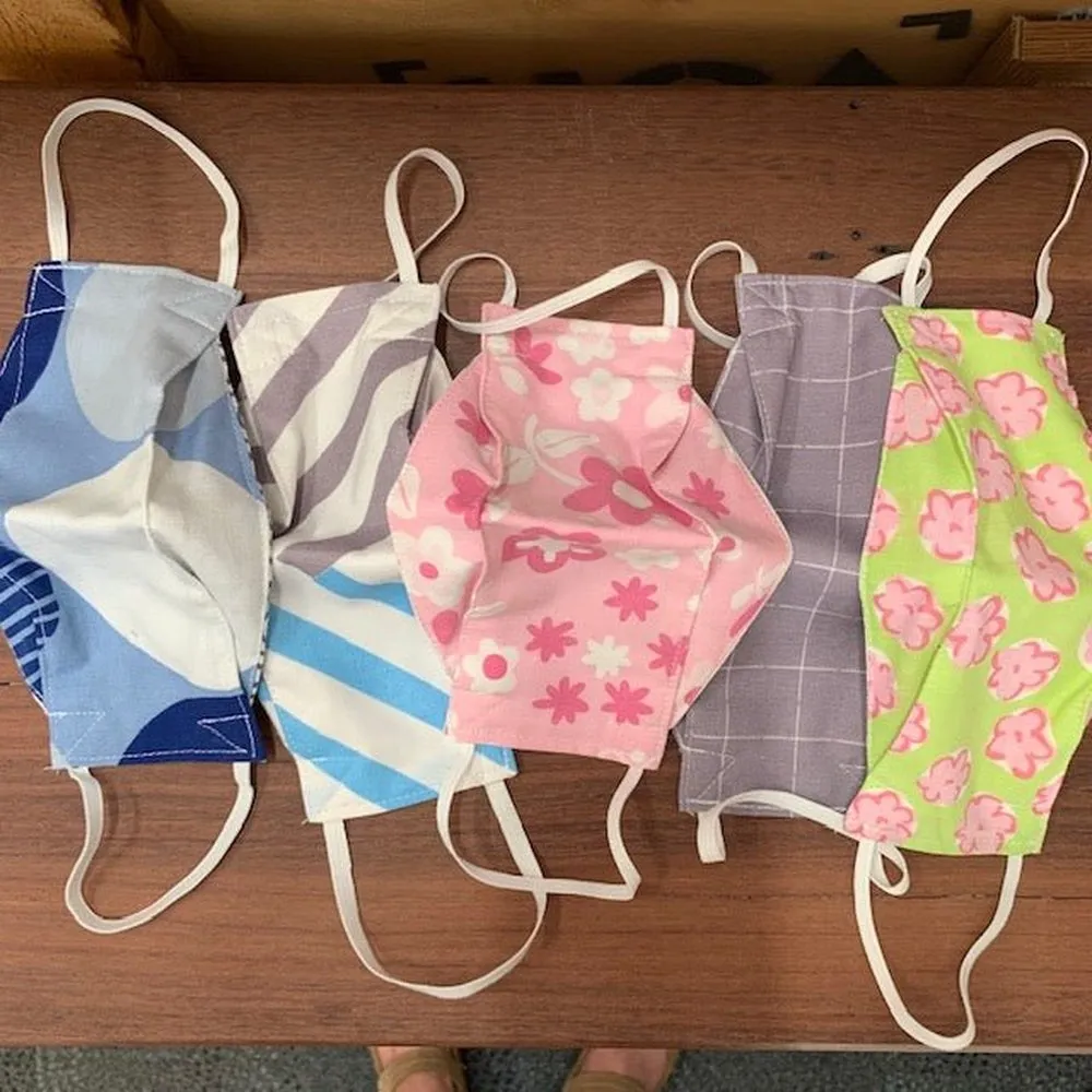 Reusable Face Mask - Handmade and Triple Layered