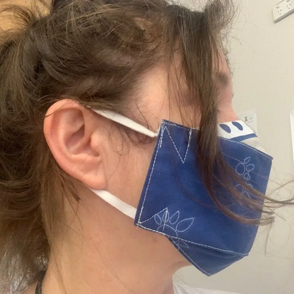Reusable Face Mask - Handmade and Triple Layered