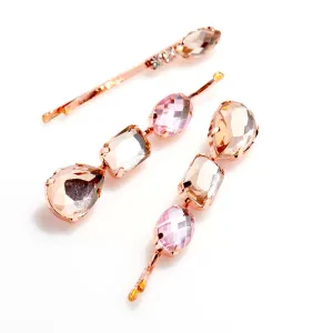 Rosé Collection Gemstone Pin Set