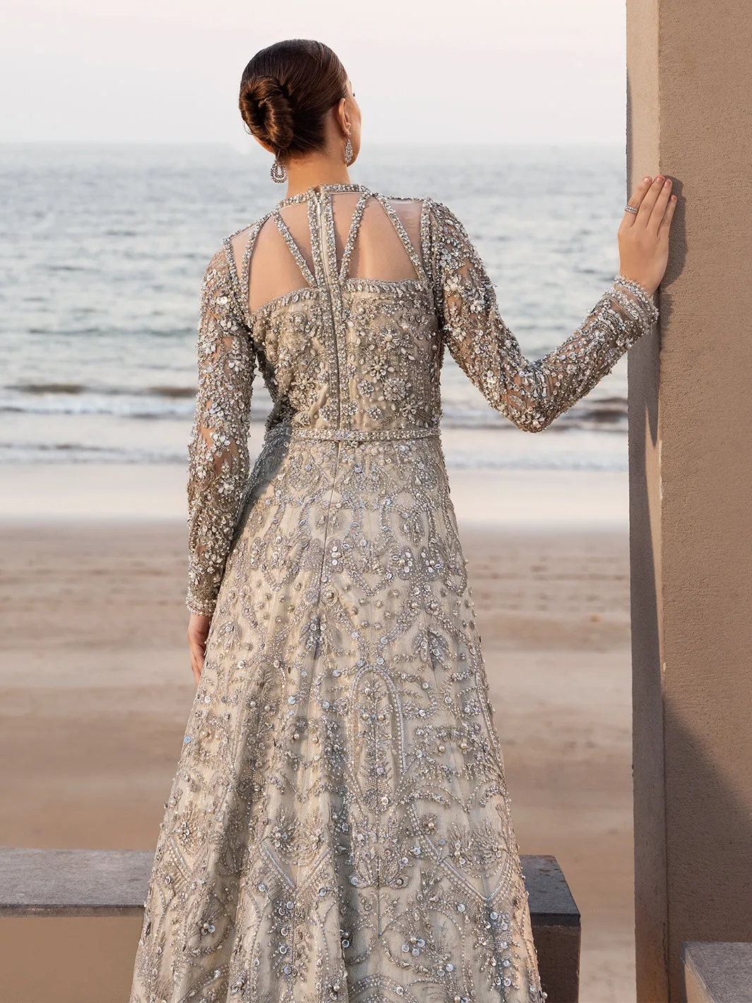 Royal Gown Style Pakistani Bridal Dress in California