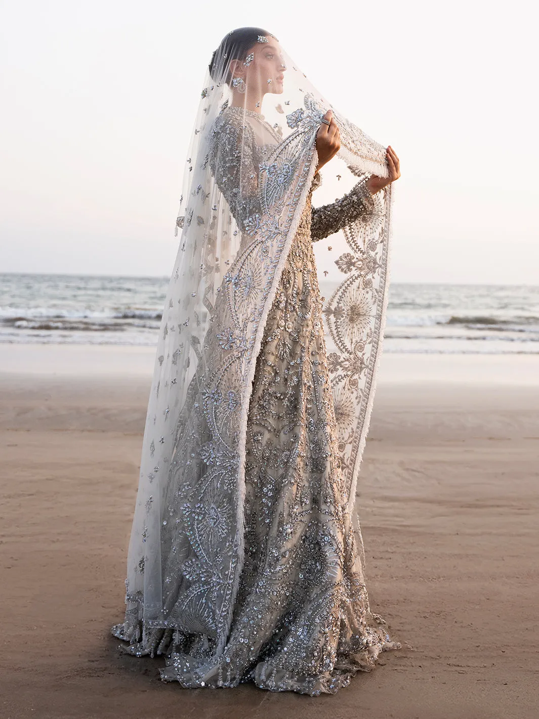 Royal Gown Style Pakistani Bridal Dress in California