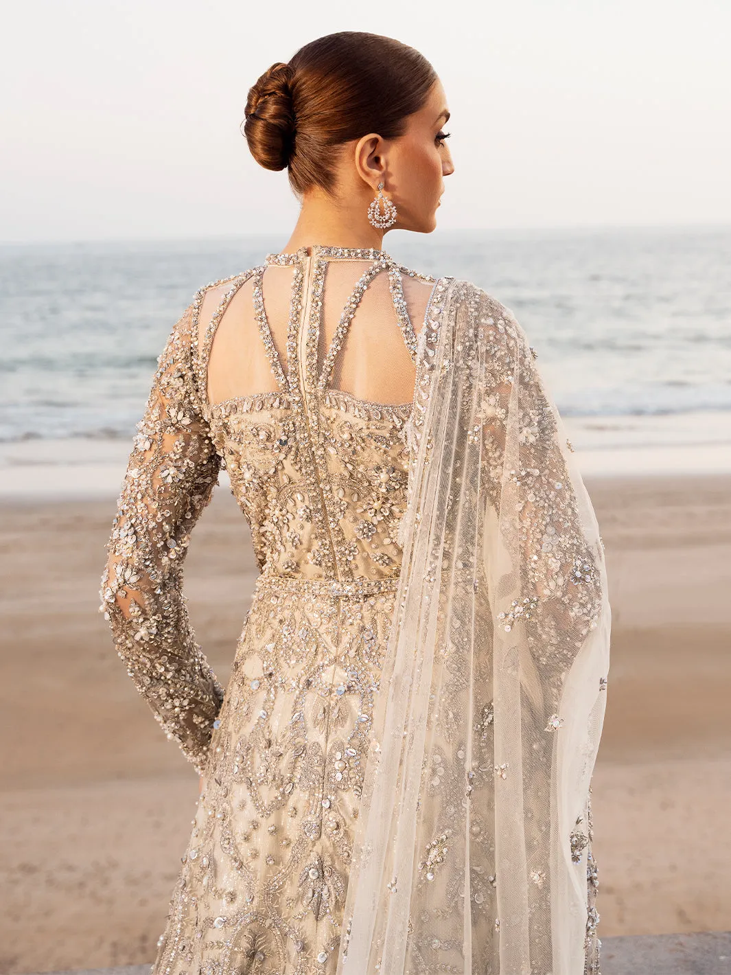 Royal Gown Style Pakistani Bridal Dress in California
