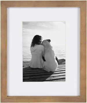 Rustic Brown Solid Wood 8X10 Frame