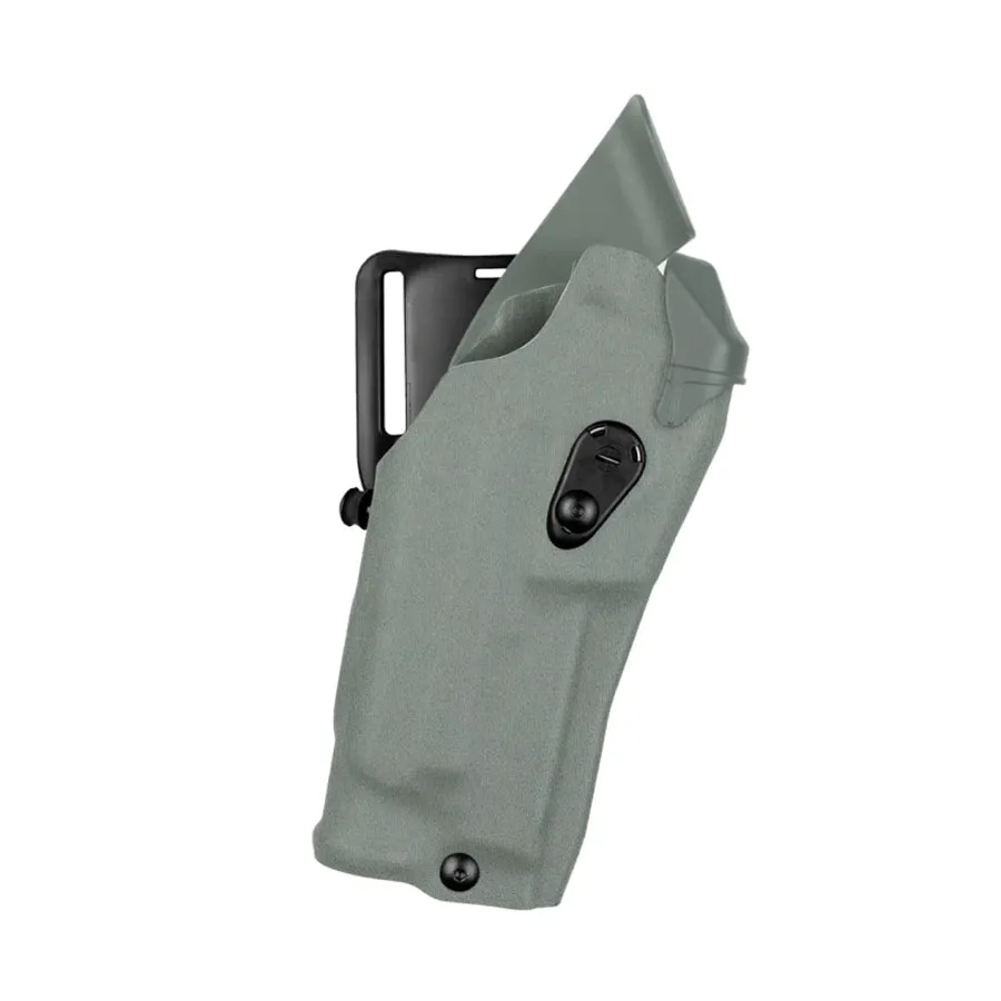 Safariland Model 6390RDS ALS Mid-Ride Level I Retention Duty Holster for Glock 34 MOS w/ Light