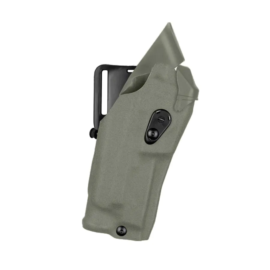 Safariland Model 6390RDS ALS Mid-Ride Level I Retention Duty Holster for Glock 34 MOS w/ Light