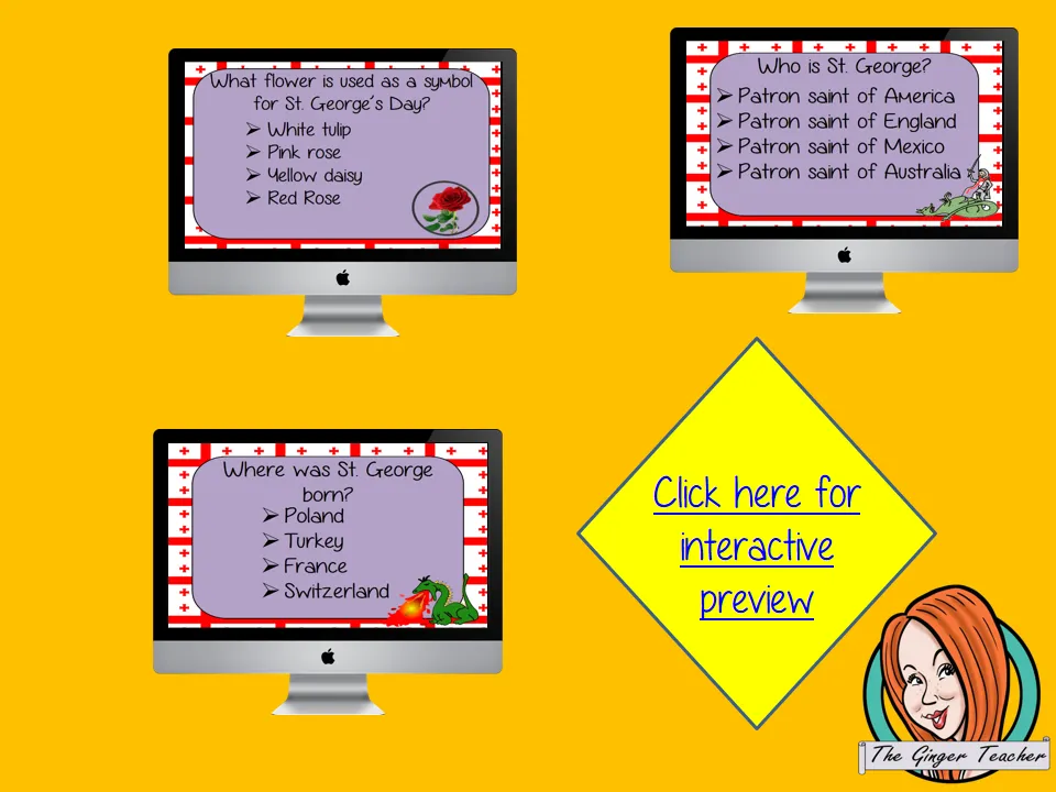 Saint George's Day Revision Questions