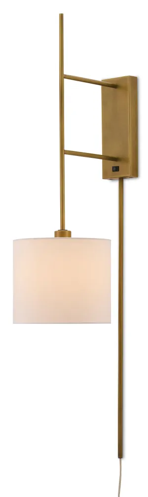 Savill Brass Wall Sconce