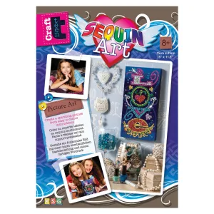 Sequin Art® Craft Teen, Love, Sparkling Arts and Crafts Picture Kit