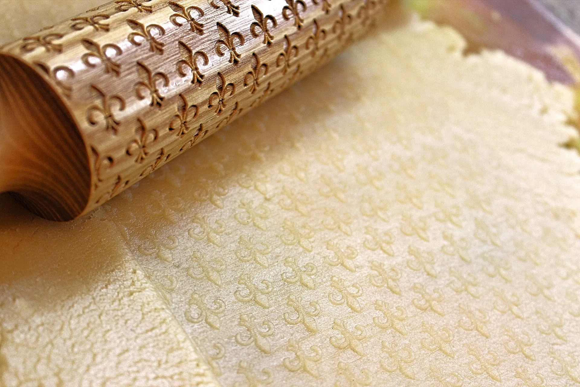 Set on sale Embossed Engraved Rolling Pins glamorous pattern