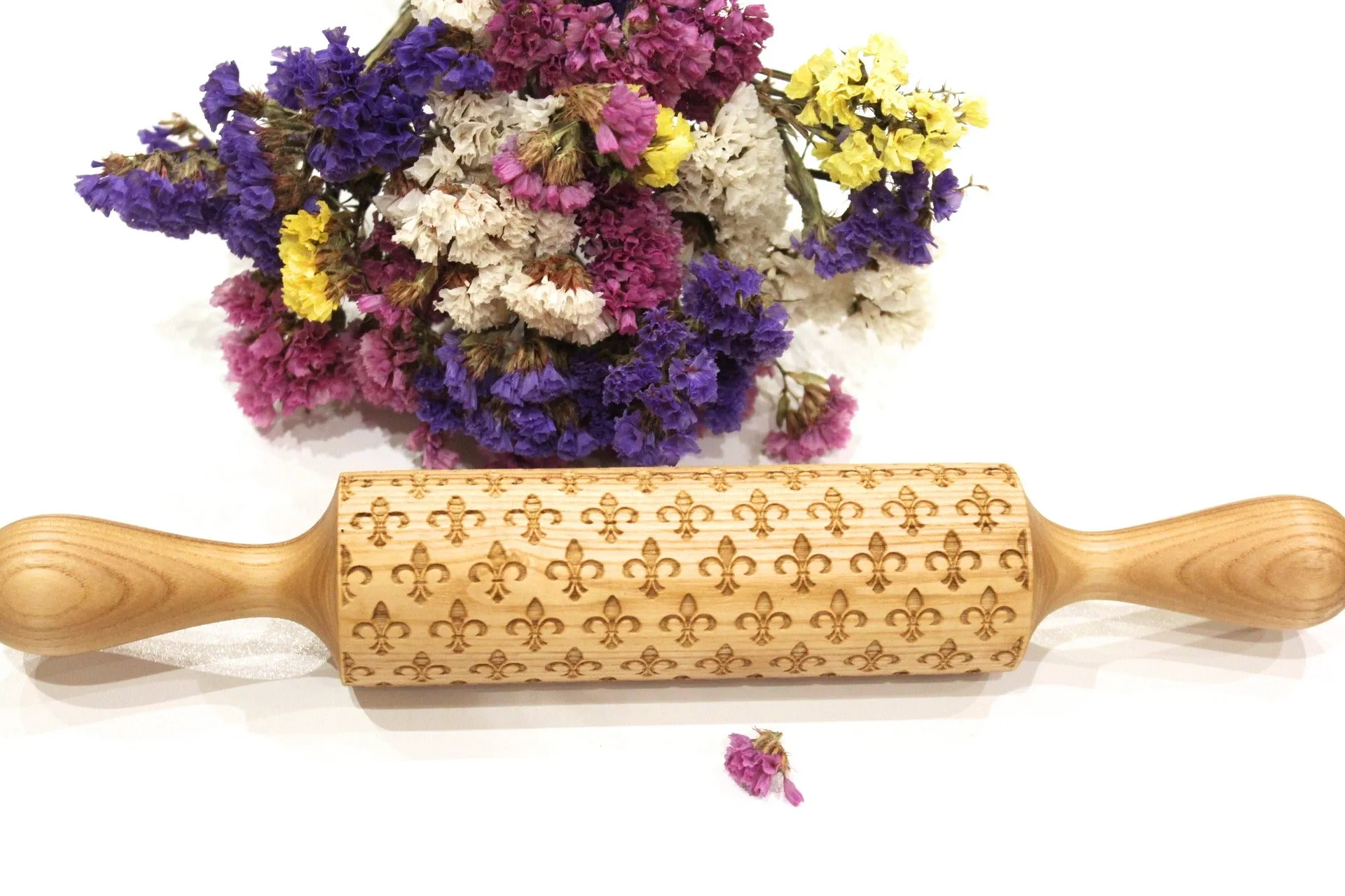 Set on sale Embossed Engraved Rolling Pins glamorous pattern