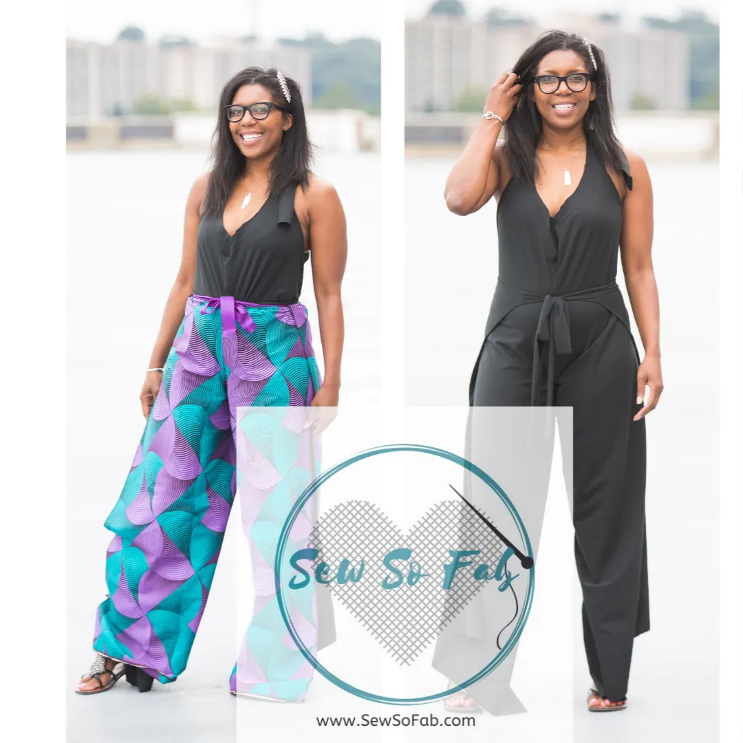 Sewing Kit: Wrap Pants