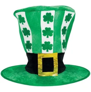 Shamrocks Oversized Fabric Hat