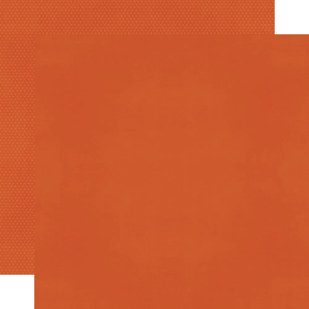 Simple Stories - Color Vibe - Fall - 12x12 Single Sheet - Pumpkin
