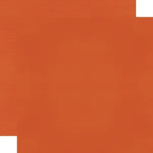 Simple Stories - Color Vibe - Fall - 12x12 Single Sheet - Pumpkin