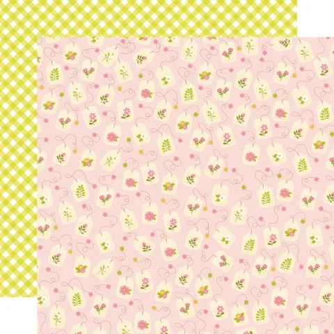 Simple Stories - Tea Garden - 12x12 Single Sheet - All Smiles